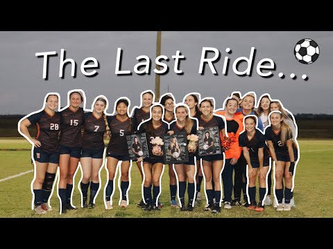 my high school soccer senior night (vlog)