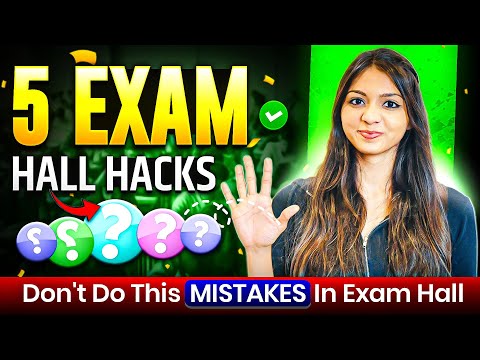 Secret Tips To pass ANY EXAM 📚 | Exam Hall Hacks| CA Surbhi Gandhi