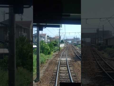 本郷駅を発車 #本郷駅 #長野線 #長野市 #長野県 #長野電鉄 #電車 #チャンネル登録お願いします #廃れゆく産業遺構 #たびその #信州 #中部地方 #japan