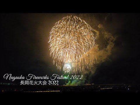 Nagaoka Fireworks Festival 2022 | 長岡花火大会 2022 | Gold glitter, Silver glitter