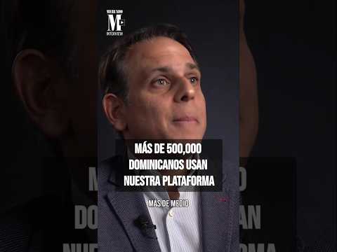 Más de 500,000 dominicanos usan nuestra plataforma financiera - Christian Pichardo - MIO