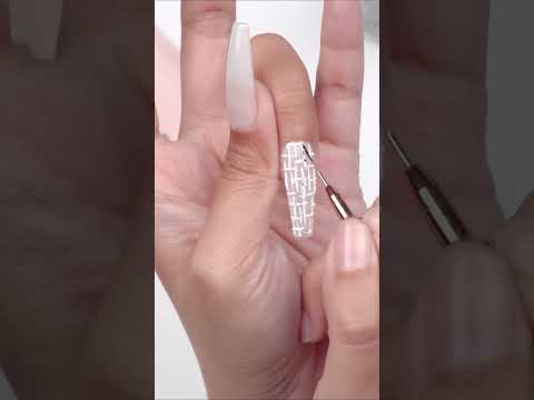 #short Silver Mirror Nails ✨🪞💅#asmr#nails#nailsart#beauty #acrylicnails#relaxing#satisfying