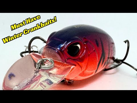 Four Must Have Crankbaits Winter Fishing!