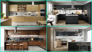 Modular Open Kitchen Cabinet Interior Designs 2024 | Modern Home Kitchen Interior Decorating Ideas