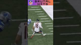 NFL Brutal Hit 💥 | #NFL #BigHits  #FootballHighlights #NFLHits #Tackles