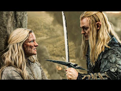 Galadriel FIGHTS Sauron - The Lord of the Rings: The Rings of Power Season 2 Clip (2024)