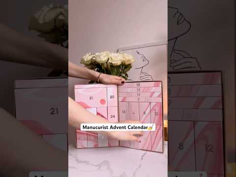 Manucurist Let It Glow Advent Calendar Unboxing #shorts #shortsunboxing #beautyunboxing