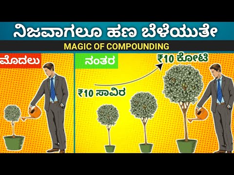 ಹೀಗೆ ಹಣ ಬೆಳಸಿ|Be Rich with Power of Compounding in Share Market💸|Learn to Double your Money with SIP