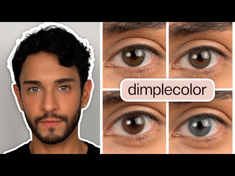 DimpleColor Contact Lens Review | VERY NATURAL!!