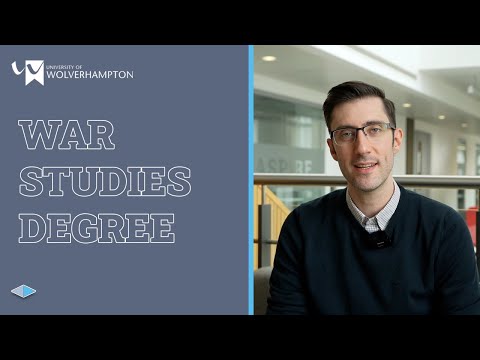 BA War Studies at the University of Wolverhampton