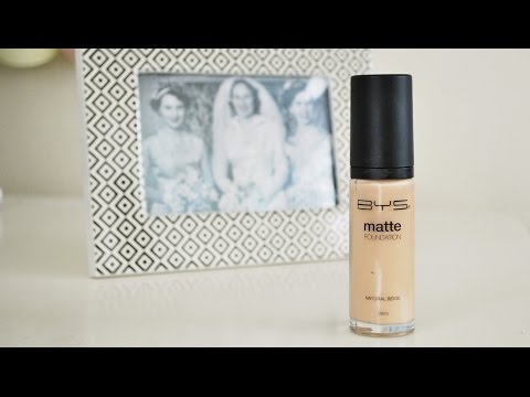 BYS Matte Foundation First Impression | Sam Granger