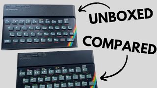 Retro Games THE SPECTRUM UNBOXED and COMPARED!