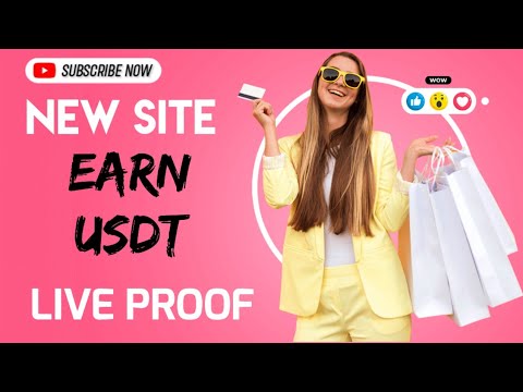 new Usdt investment site 🤑 live withdrawal proof 💰 make money online 👑 make extra income 💰