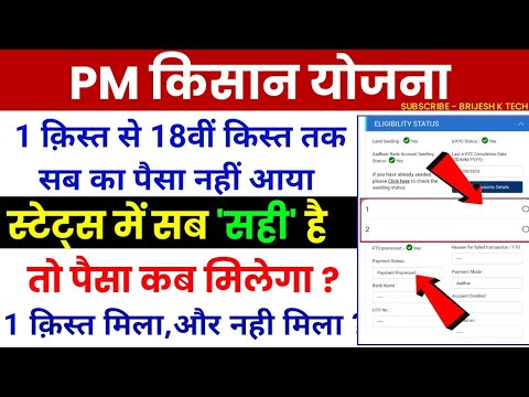 Pm kisan Installment not received | pm kisan Installment new update | pm kisan installment date