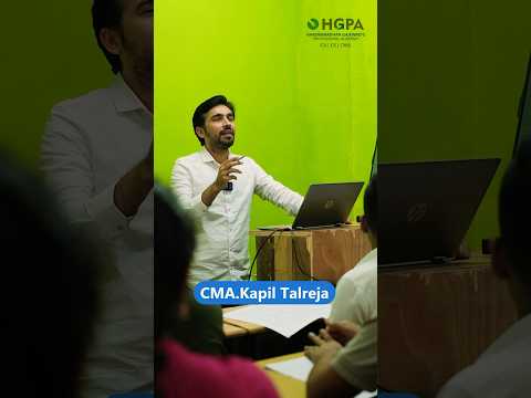 CMA.Kapil Talreja | HGPA Classes