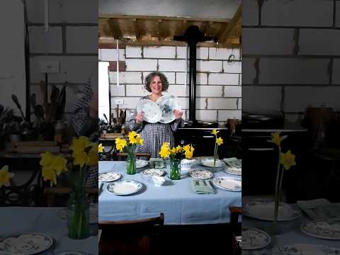 Weekend prep - Mother's Day table setting #mothersday #table #vintagestyle #thrifting #kitchen #home