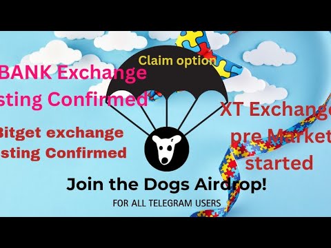 Dogs Airdrop listing Confirmed | Dogs Coin airdrop listing date full details | #dog #dogs #dogcoin