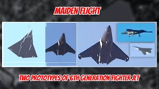 Not One, China Successfully Flies Two Prototypes of 6th Generation Fighter Jet