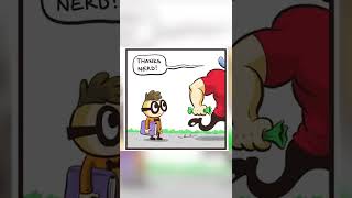 Jock and Nerd Comic Dub #9 #jockandnerd #comicdubs #webcomics #comics #shorts