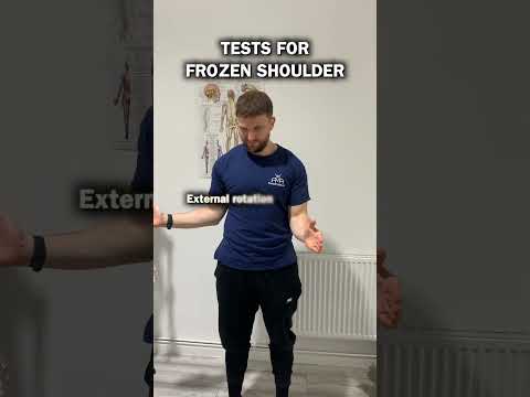 Tests For Frozen Shoulder!