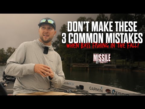 3 COMMON Fall Bass Fishing MISTAKES