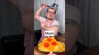 How to make the best FRIES PIZZA for your mom?😎❤️🍟🍕| CHEFKOUDY