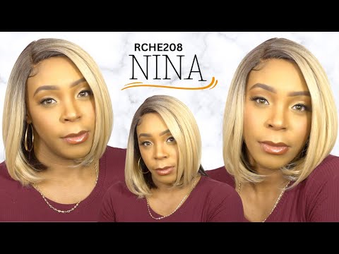 Mane Concept Red Carpet Synthetic Hair HD Edge Slay Lace Wig - RCHE208 NINA --/WIGTYPES.COM