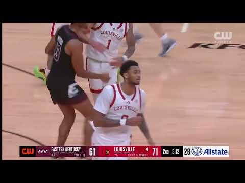 Eastern Kentucky Colonels vs. Louisville Cardinals | Game Highlights | College Basketball | The CW