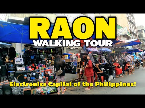 Exploring Raon Quiapo, Manila's Cheapest Electronics Center in the Philippines | 4K Walkthrough