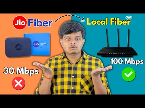 Switching from Jio Fiber 30 Mbps to 100 Mbps Local Fiber: My Story!