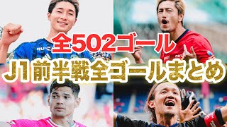 【502ゴールをイッキ見！】2024明治安田Ｊ１リーグ シーズン前半戦全ゴールまとめ