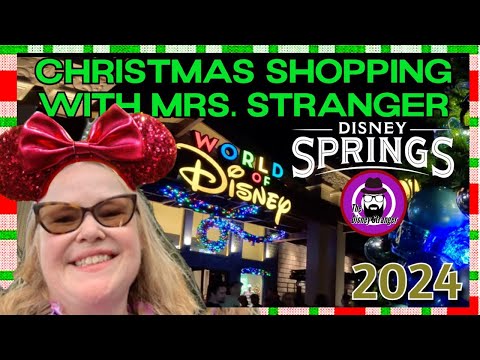 World Of Disney Christmas Shopping | Disney Springs Mrs Stranger #disneysprings #disneychristmas