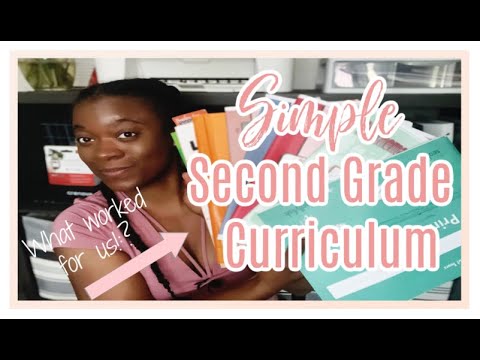 Simple Second Grade Homeschool Curriculum | What Worked for us!