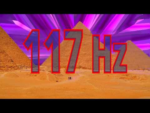 117 Hz Sine Wave Frequency of the Pyramids