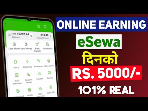 New Nepali Esewa Earning App In Nepal |Best  Esewa Earning App 2024