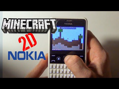 Minecraft 2D version for Nokia Asha 210