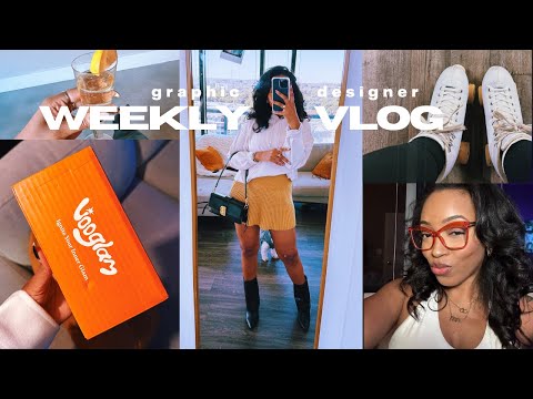 booked, paid, & civically engaged ft. vooglam | weekly vlog 🧠