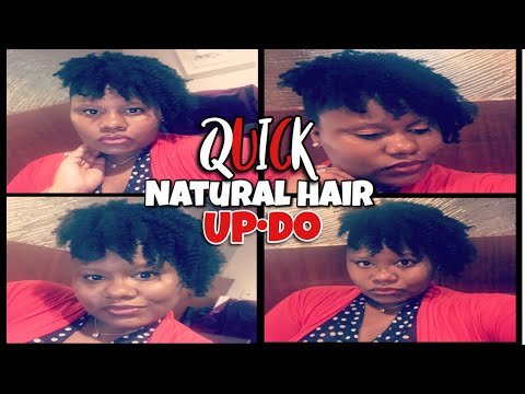 Natural Hair UPDO | TWISTOUT | UPDO | Natural Hair Tutorial