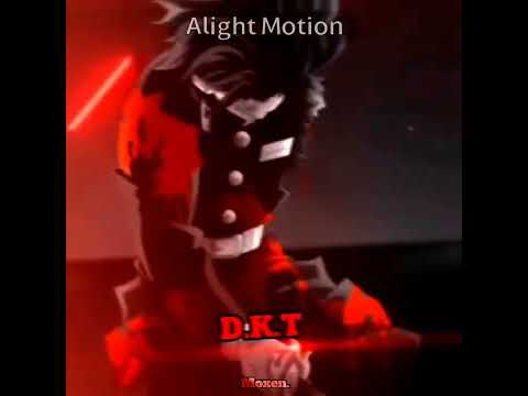 My first alight motion edit | @thedeepestrealm |Demon King Tanjiro vs Inosuke|#anime #shorts #demonslayer