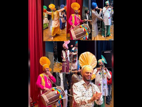 BHANGRE DA MAHOL DEKHO ♥️🙏🏻 #dhol #punjabidhol #bhangrateam #dholbeat