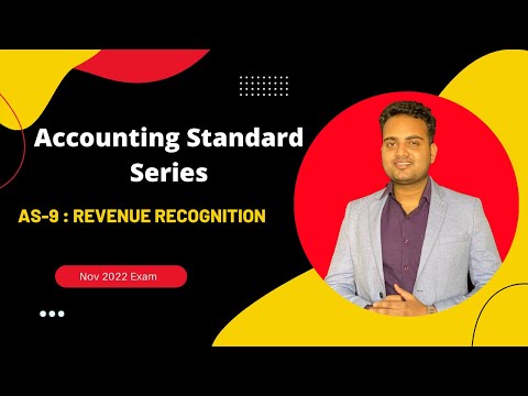 CA Inter| AS-9: Revenue Recognition| Advance Account Revision Nov 2022 Exam