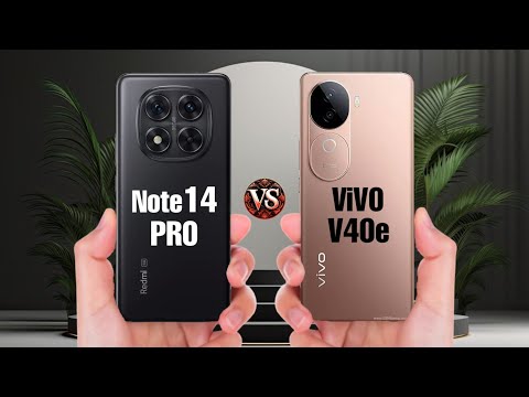 Redmi Note 14 Pro Vs ViVO V40e