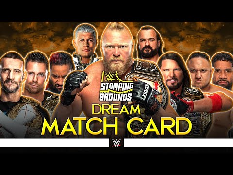 WWE Stomping Grounds 2024 - Dream Card [v2]