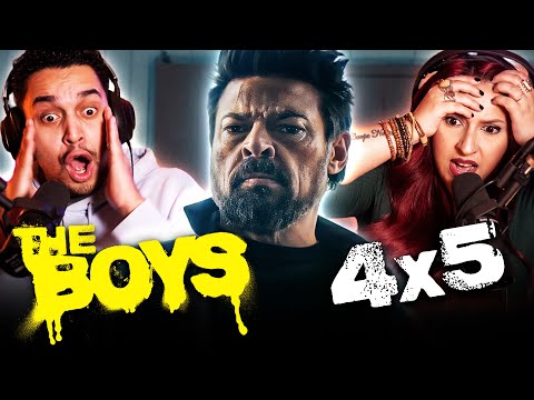 THE BOYS SEASON 4 EPISODE 5 REACTION - FIRST TIME WATCHING - 4X5 - REVIEW