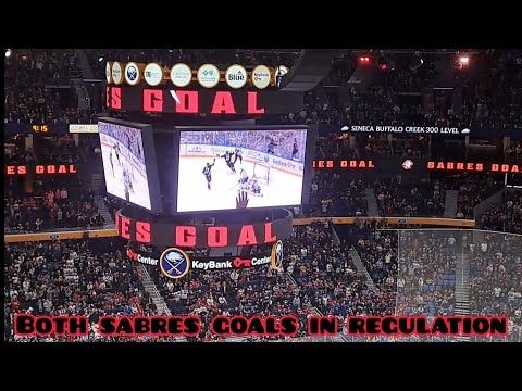 BOTH BUFFALO SABRES GOALS IN REGULATION Vs Montreal Canadiens December 9th 2023