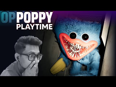 I tried poppy play time for first time 😳 | poppy play time hindi | horror game | nightmares | part 1