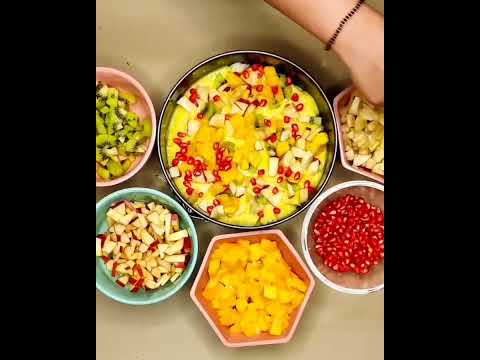 Fruit Custard | Custard Cake | Fruit Cake | Best Birthday Cake | Birthday Cake Recipe Ideas