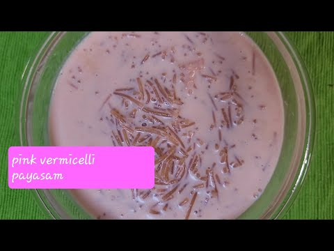 pink semiya payasam