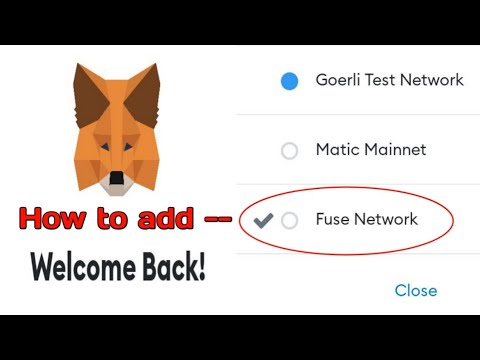 How to add Fuse Network to Metamask ( Full Adding Step)