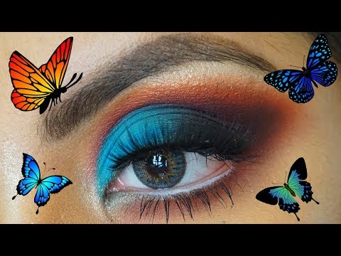 BUTTERFLY INSPIRED EYE LOOK | MORPHE 35M